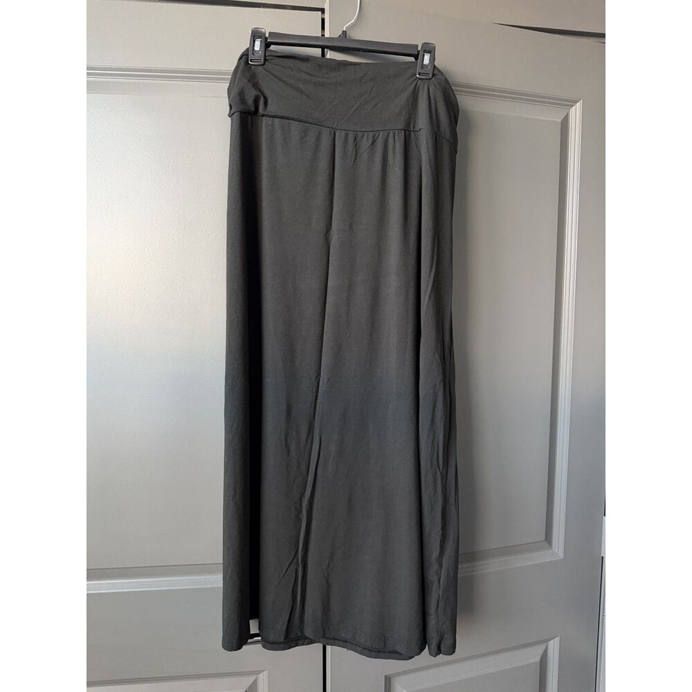 The North Face Womens Midi/long Skirt in Black blended cotton